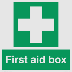 first aid box